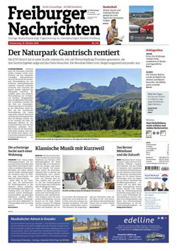 Coupure de presse : Freiburger Nachrichten, 18 octobre 2018