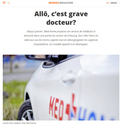 Coupure de presse : Migros Magazine, 29 mai 2017