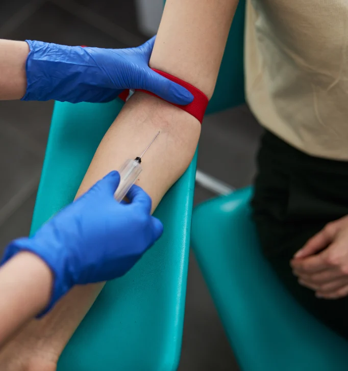 Prélèvement et analyse biologique à domicile